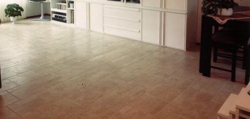 Modern Fliese Weiss Wohnzimmer – Korkboden Referenz von Naturo Bodenbeläge
