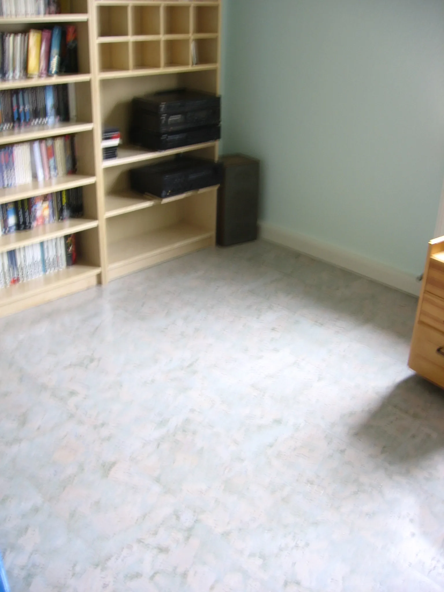 Marmor Kork Im Arbeitszimmer – Korkboden Referenz von Naturo Bodenbeläge