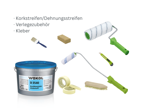 Zubehör – Verlegezubehör & Kleber