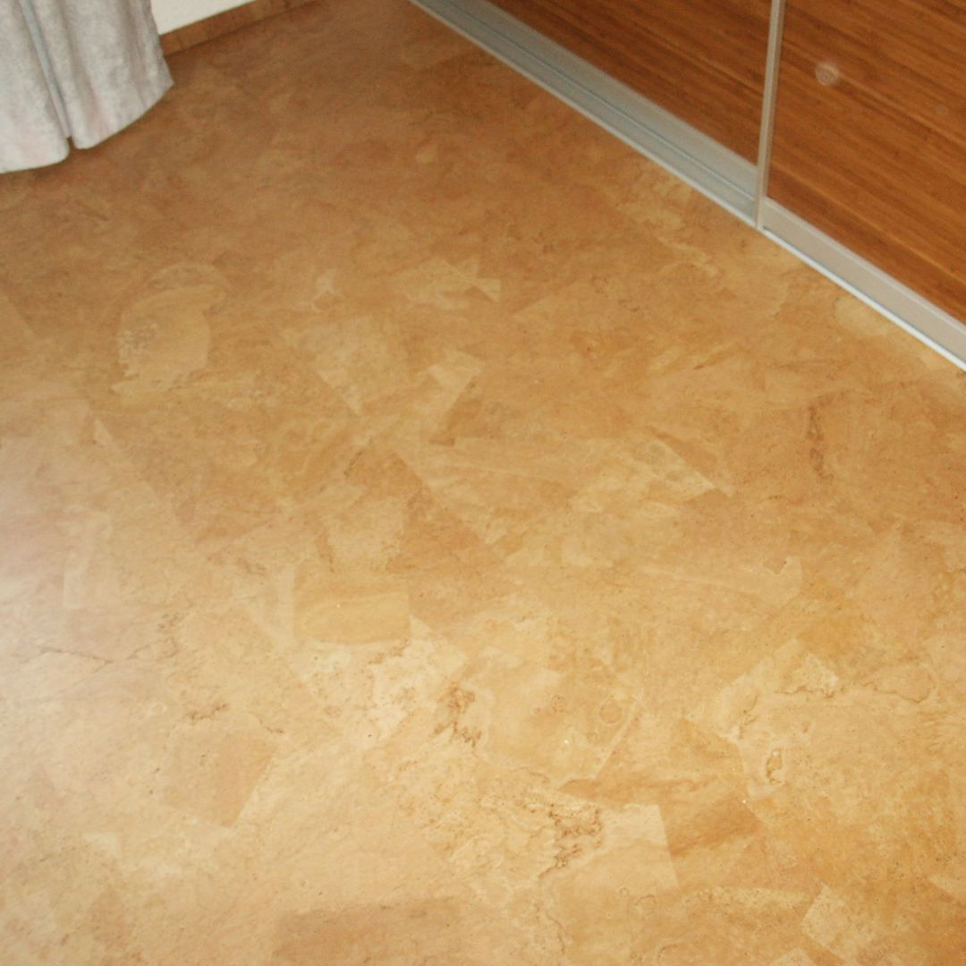 Naturkork im Schlafzimmer